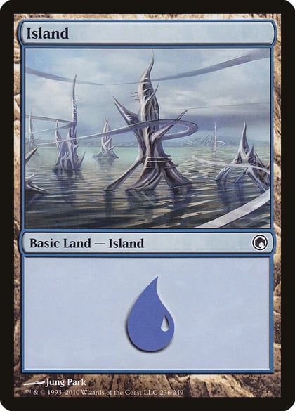 Island (236), Scars of Mirrodin 236