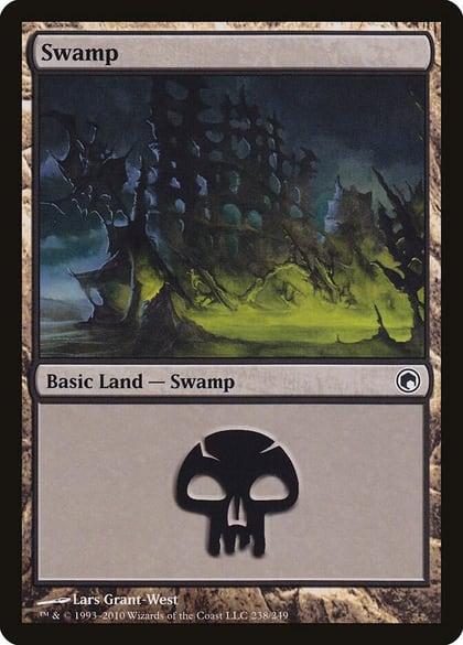 Swamp (238), Scars of Mirrodin 238
