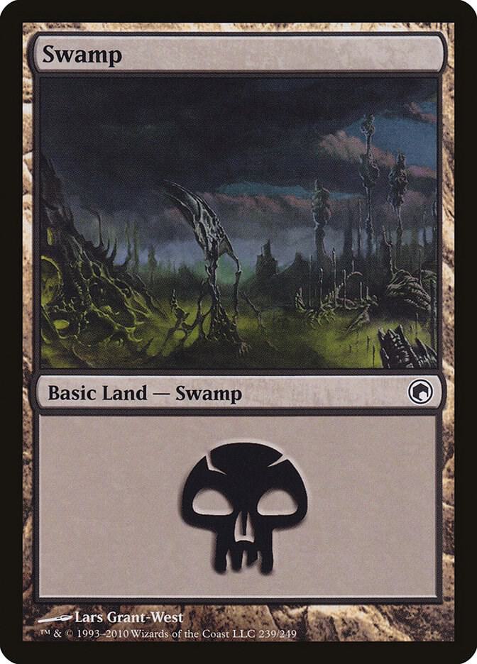 Swamp (239), Scars of Mirrodin 239