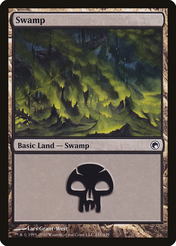 Swamp (241), Scars of Mirrodin 241
