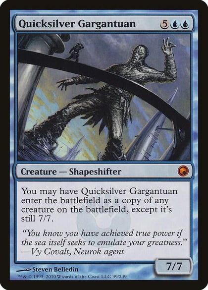Quicksilver Gargantuan, Scars of Mirrodin 39