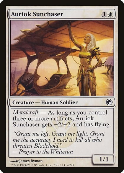 Auriok Sunchaser, Scars of Mirrodin 4