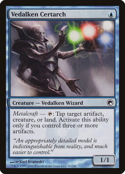 Vedalken Certarch, Scars of Mirrodin 52