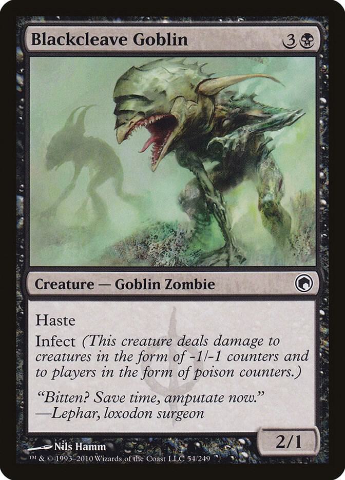 Blackcleave Goblin, Scars of Mirrodin 54