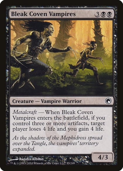 Bleak Coven Vampires, Scars of Mirrodin 55