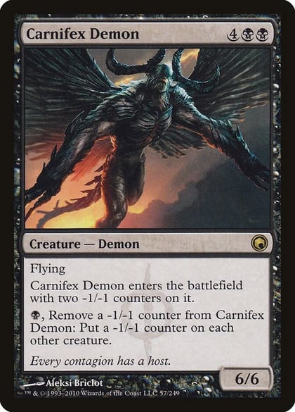 Carnifex Demon, Scars of Mirrodin 57