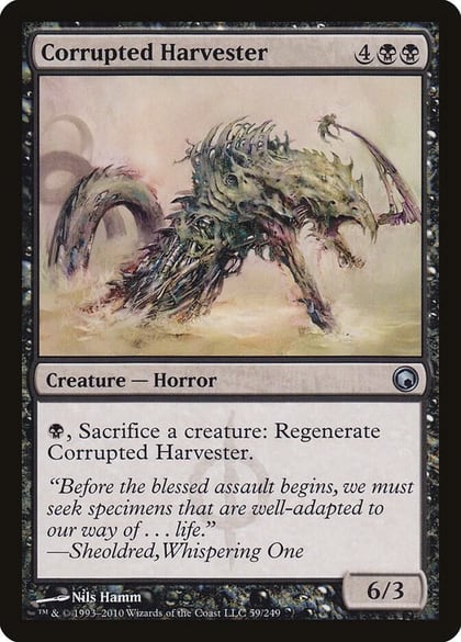Corrupted Harvester, Scars of Mirrodin 59
