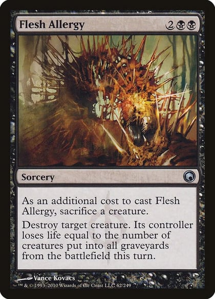 Flesh Allergy, Scars of Mirrodin 62