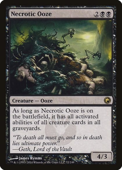 Necrotic Ooze, Scars of Mirrodin 72