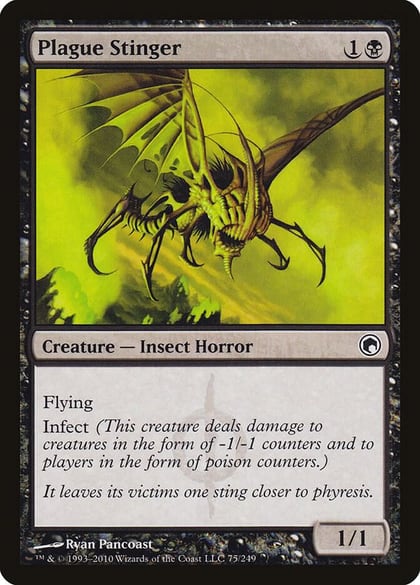 Plague Stinger, Scars of Mirrodin 75