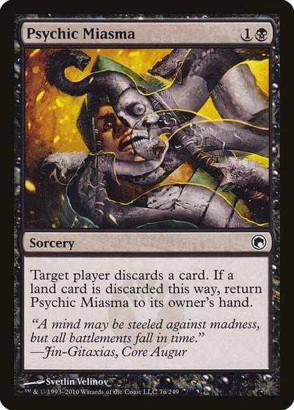 Psychic Miasma, Scars of Mirrodin 76