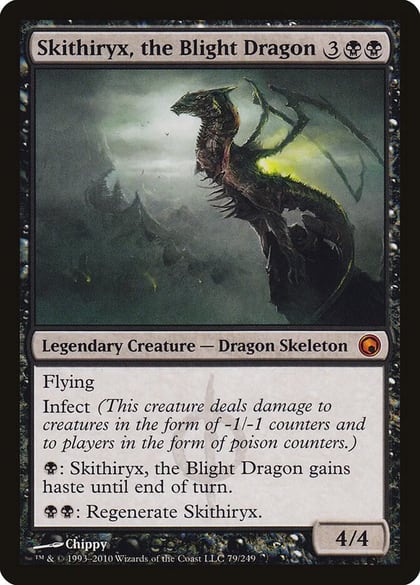 Skithiryx, the Blight Dragon, Scars of Mirrodin 79