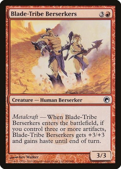 Blade-Tribe Berserkers, Scars of Mirrodin 84
