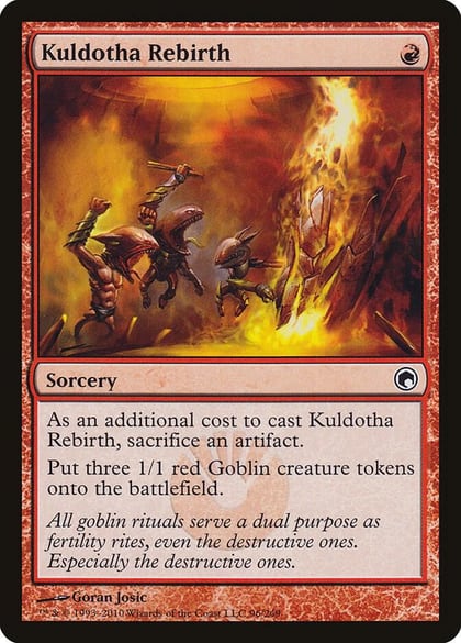 Kuldotha Rebirth, Scars of Mirrodin 96