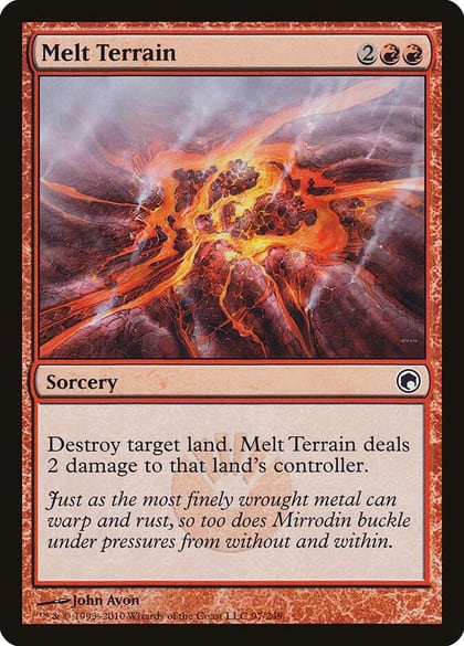 Melt Terrain, Scars of Mirrodin 97
