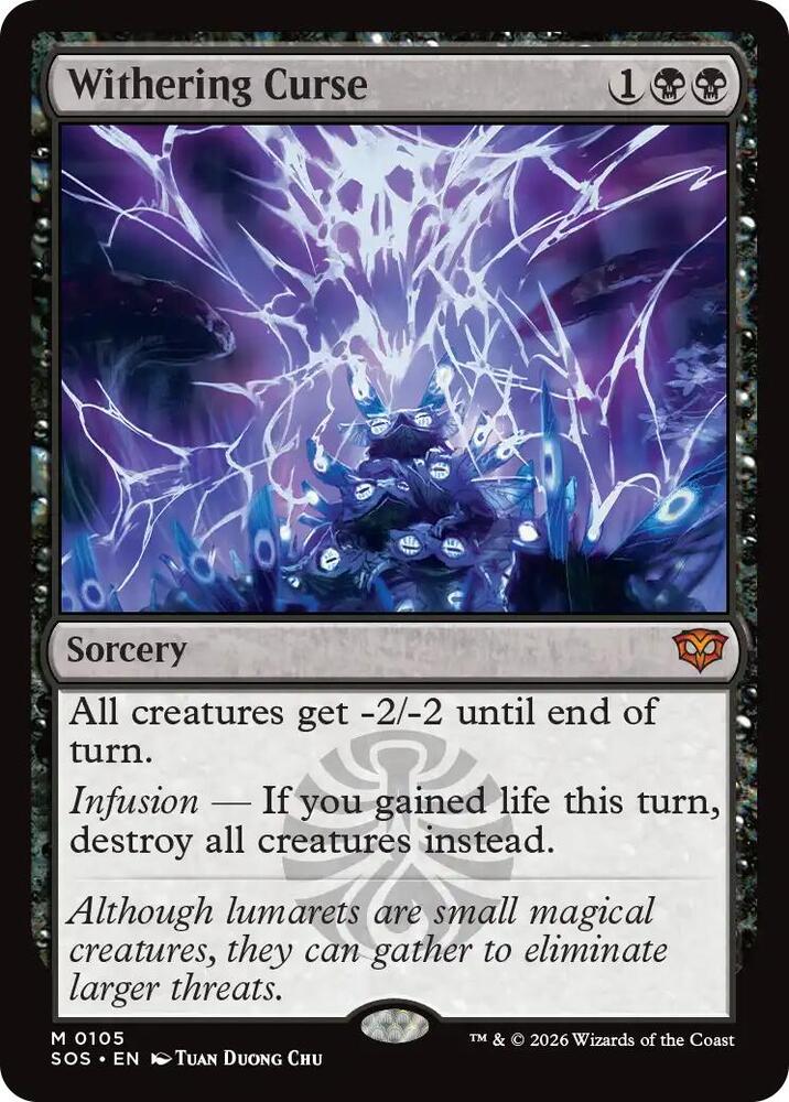 Withering Curse, Secrets of Strixhaven 105