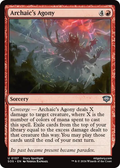 Archaic's Agony, Secrets of Strixhaven 107