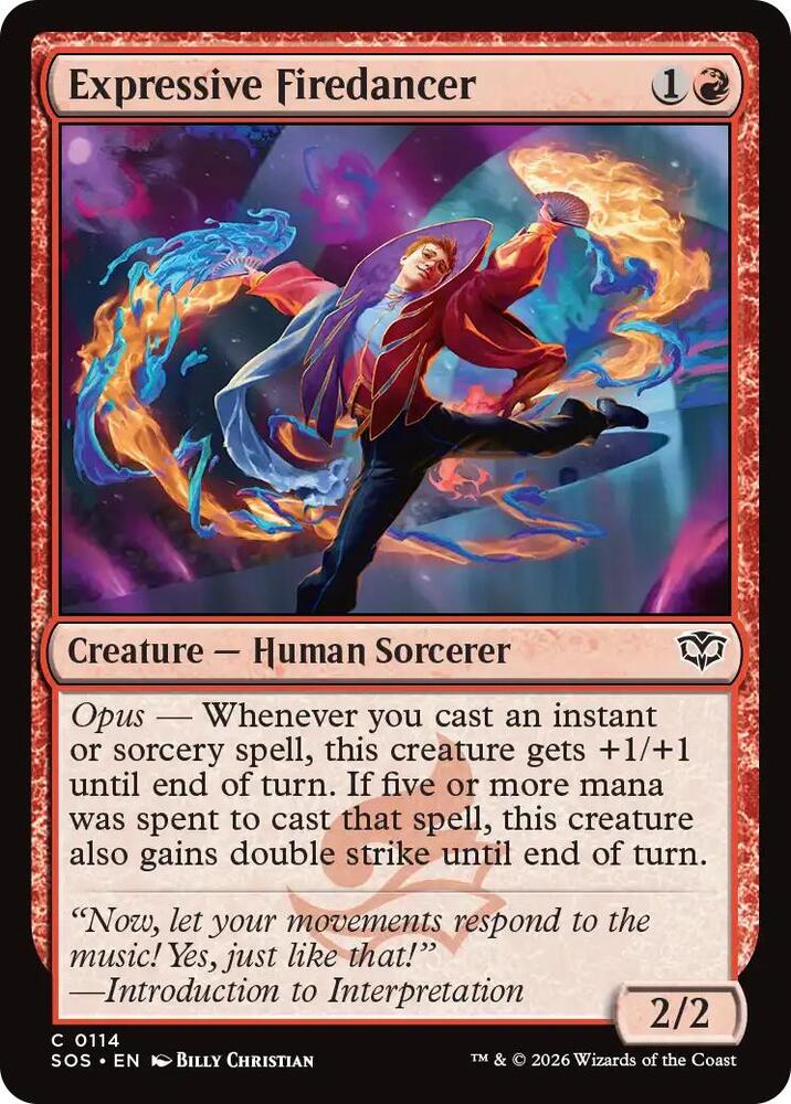 Expressive Firedancer, Secrets of Strixhaven 114