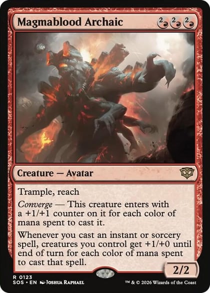 Magmablood Archaic, Secrets of Strixhaven 123