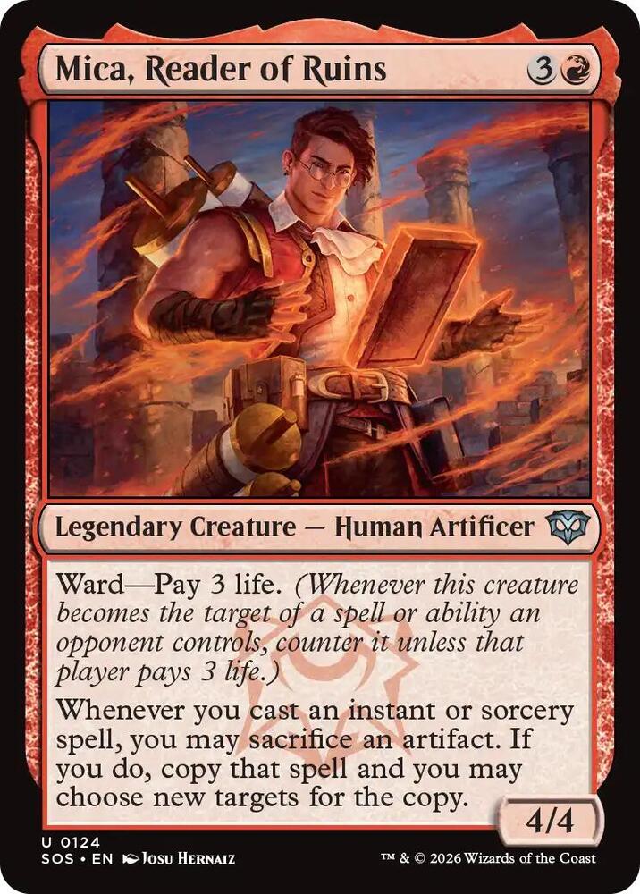 Mica, Reader of Ruins, Secrets of Strixhaven 124