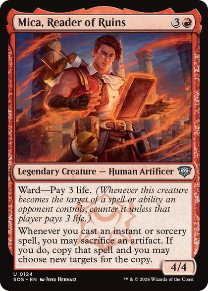 Mica, Reader of Ruins, Secrets of Strixhaven 124