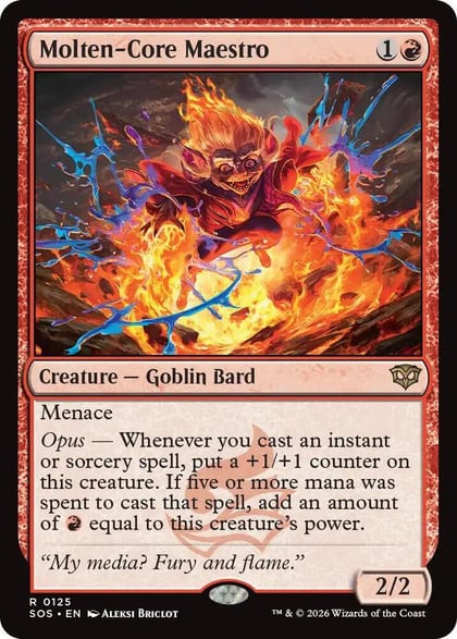 Molten-Core Maestro, Secrets of Strixhaven 125