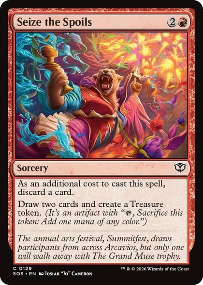 Seize the Spoils, Secrets of Strixhaven 129