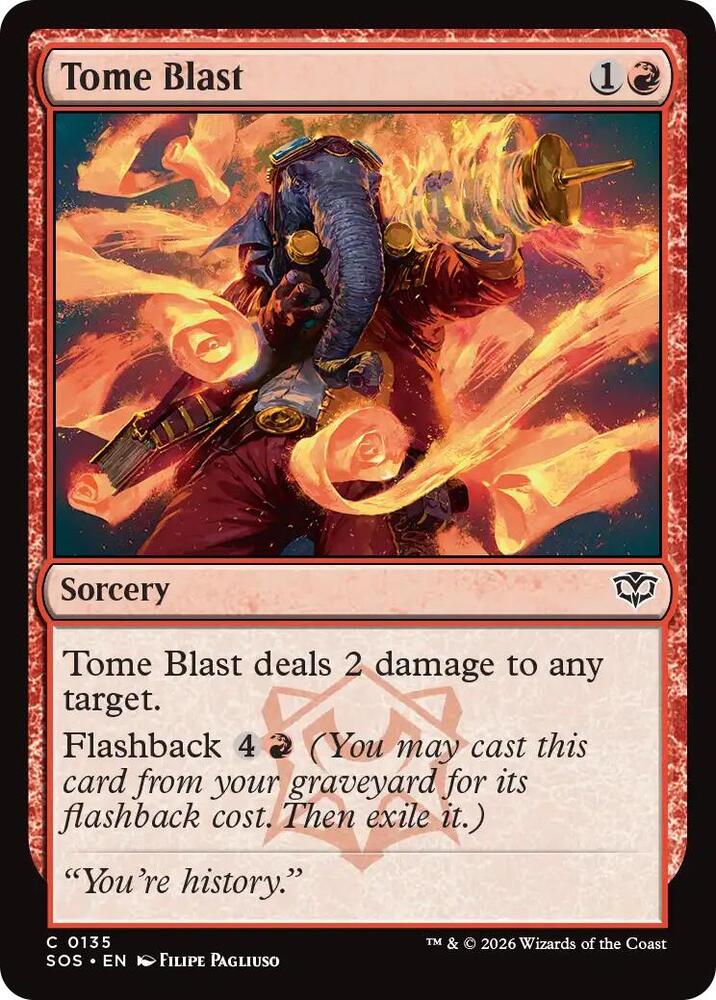 Tome Blast, Secrets of Strixhaven 135