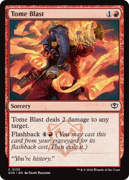 Tome Blast, Secrets of Strixhaven 135