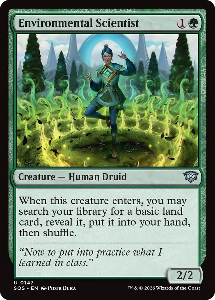 Environmental Scientist, Secrets of Strixhaven 147