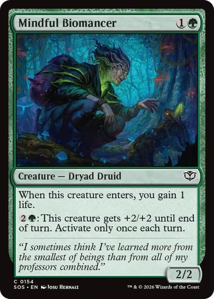 Mindful Biomancer, Secrets of Strixhaven 154