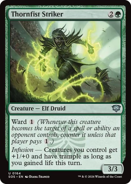 Thornfist Striker, Secrets of Strixhaven 164