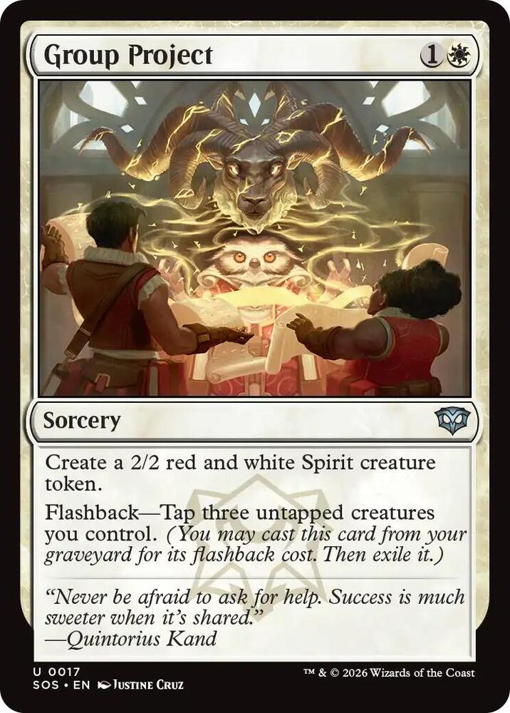 Group Project, Secrets of Strixhaven 17