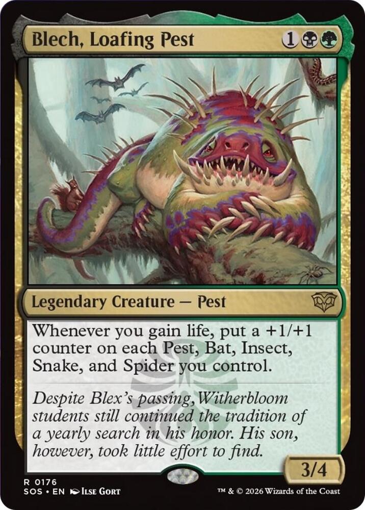 Blech, Loafing Pest, Secrets of Strixhaven 176