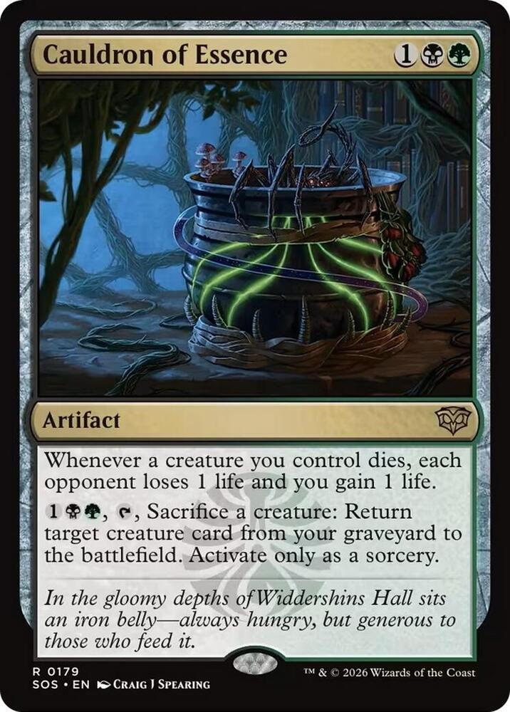 Cauldron of Essence, Secrets of Strixhaven 179