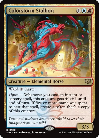 Colorstorm Stallion, Secrets of Strixhaven 180