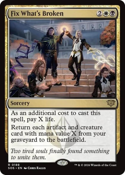 Fix What's Broken, Secrets of Strixhaven 188
