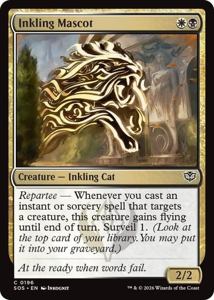 Inkling Mascot, Secrets of Strixhaven 196
