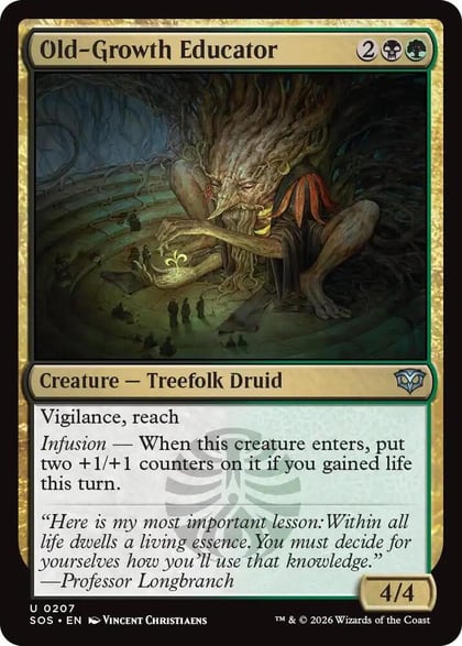 Old-Growth Educator, Secrets of Strixhaven 207