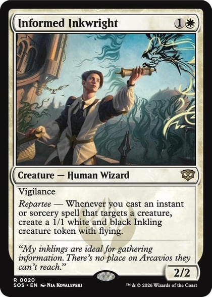 Informed Inkwright, Secrets of Strixhaven 20