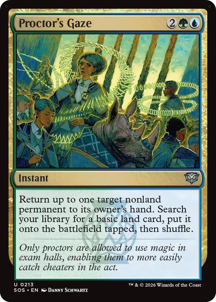Proctor's Gaze, Secrets of Strixhaven 213