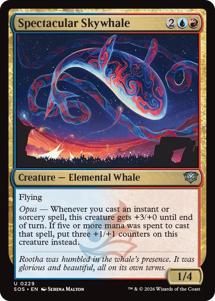 Spectacular Skywhale, Secrets of Strixhaven 229