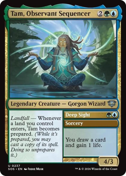 Tam, Observant Sequencer, Secrets of Strixhaven 237