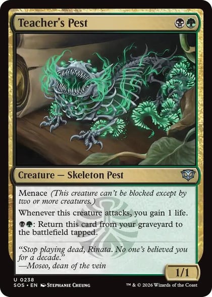 Teacher's Pest, Secrets of Strixhaven 238