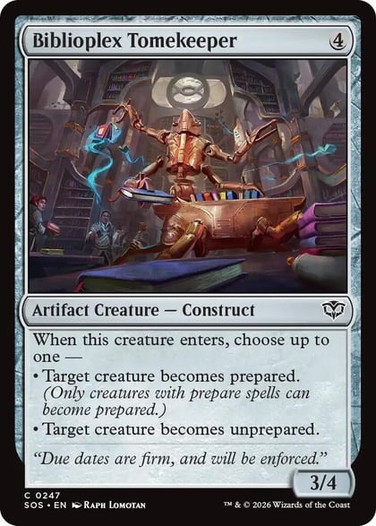Biblioplex Tomekeeper, Secrets of Strixhaven 247