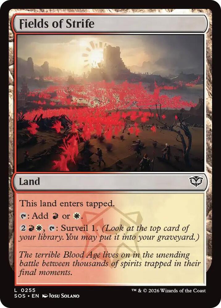 Fields of Strife, Secrets of Strixhaven 255