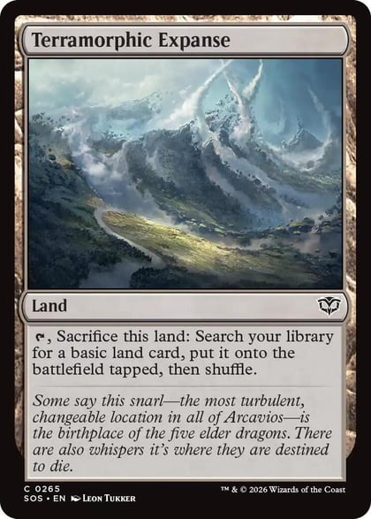 Terramorphic Expanse, Secrets of Strixhaven 265