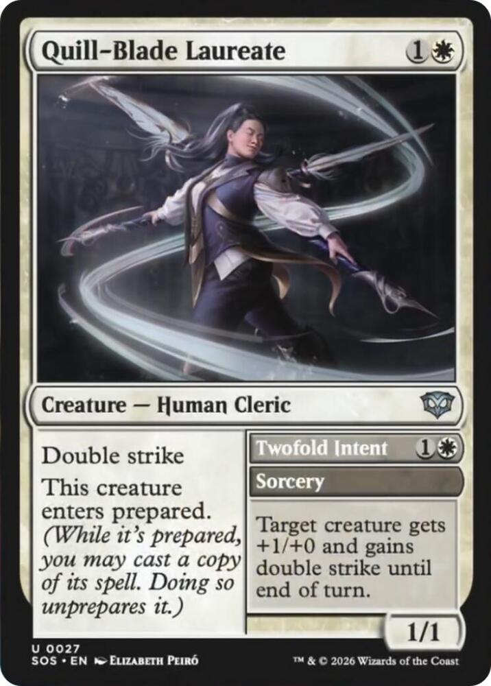 Quill-Blade Laureate, Secrets of Strixhaven 27