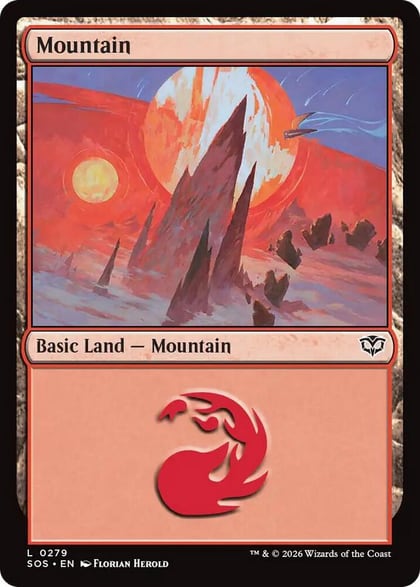 Mountain (0279), Secrets of Strixhaven 279