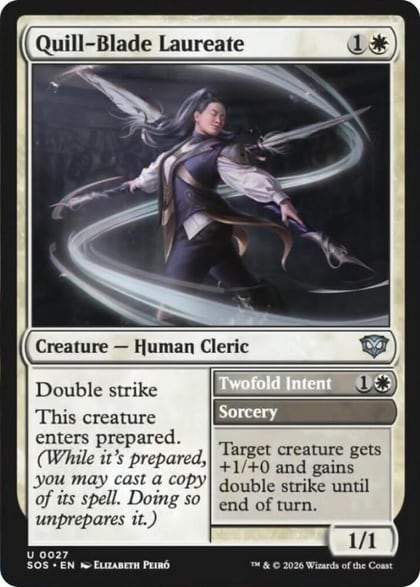 Quill-Blade Laureate, Secrets of Strixhaven 27